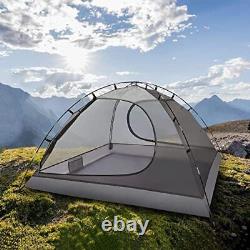 Lightweight Backpacking Tent, 2 Person Ultralight Waterproof Double Layer