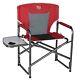 Lightweight Oversized Camping Chair, Portable Aluminum Directors Chair Red
