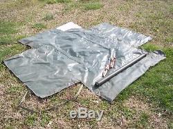 MILITARY SURPLUS 5 MAN M1950 ARCTIC TENT 13x13 CAMPING ARMY+LINER. SMALL HOLES
