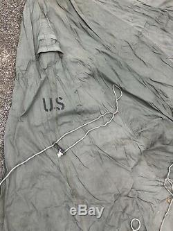 MILITARY SURPLUS 5 MAN M1950 ARCTIC TENT 13x13 CAMPING ARMY+LINER with-out Poles