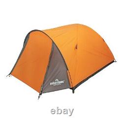 Milestone 2 Man Super Dome Camping Tent Orange