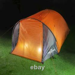 Milestone 2 Man Super Dome Camping Tent Orange