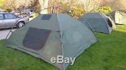 Military 10'x10' 5 Man Crew Tent Hunting/Camping Green/Tan