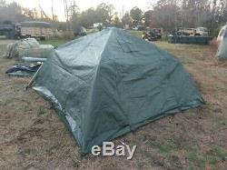 Military 10'x10' 5 Man Crew Tent Hunting/Camping LOCAL PICKUP