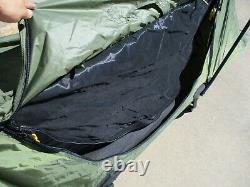 Military Single Man Tent Cot Bivouc Shelter Camp Bed Green Kamp Rite Original