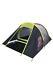 Mountain Warehouse 3 Man Tent with Groundsheet Water Resistant Camping Accessory