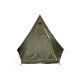 Mountain Warehouse TeePee 4 Man Tent Waterproof Sewn In Groundsheet Camping Dome