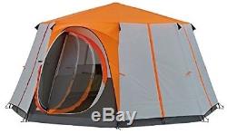 NEW Tent Cortes Octagon, 6 to 8 Man Festival, Large Dome Camping Hiking Family