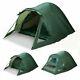 NGT 2 Man Double Skin Carp Fishing Bivvy Tent Shelter With Groundsheet Pegs Camp