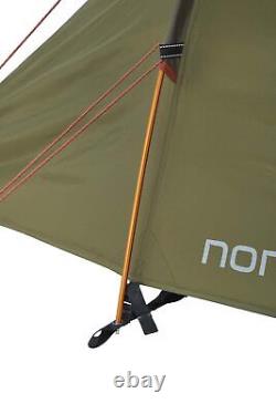 NORDISK Camping Tent Dome Type OPPLAND 2 PU DARK OLIVE 2 People Wind Resistant E