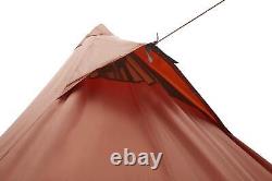 NORDISK Outdoor Camping Tent Thrymhelm 5 Tipi Pole Free Picante/Cashew for 5 Peo