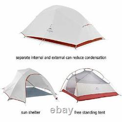 Naturehike Cloud up tent 1 2 3 man, Ultralight Camping 4 Season, Lightweight