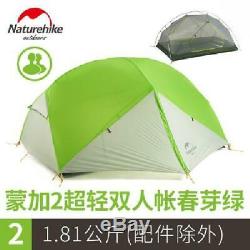 Naturehike New Mongar 2 Tent, 2 Person Camping Tent Outdoor Ultralight 2 Man Cam