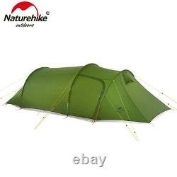 Naturehike Outdoor Opalus 15D/ 20D/40D Camping Tent 3-4 People Ultralight Tunnel
