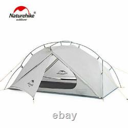 Naturehike VIK Lightweight Backpacking Tent for One Man Camping Hiking White