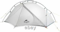 Naturehike VIK Lightweight Backpacking Tent for One Man Camping Hiking White