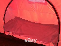 New Large 6 Person Man Family Dome Tent Mosquito Mesh Camping with THREE Rooms