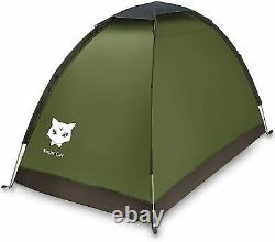 Night Cat Back Packing Tent Waterproof & Lightweight 1 Man Easy Set Up Tent