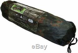 One Man Flecktarn Recon Tent Camo Military Army Camping Hiking Backpacking New