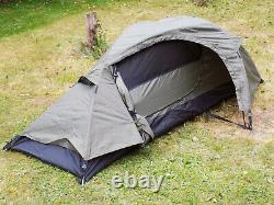 One Man Outdoor Hiking Camping Buschraft TENT RECOM Olive Green, Factory New
