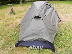 One Man Outdoor Hiking Camping Buschraft TENT RECOM Olive Green, Factory New