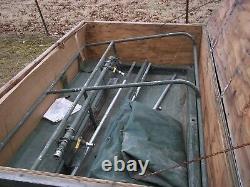 One. Military Surplus 2- Man Portable Field Shower Tent Camping Hunting Us Army