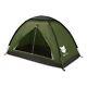 One Two Person 1 2 Man Green Tent Carry Bag Kids Adult Camping Easy Assembly