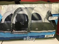 Outdoor Camping & Hiking Sleeps 8 Men Territory Eagle River 18' x 10' Tent