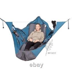 Outdoor Camping Kit Sleep Single Person Hammock Waterproof Tree Tent Hammock NEW