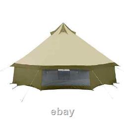 Ozark Trail 8 Man Person Yurt Tent Khaki Camping Large Family Festival NEW