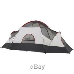 Ozark Trail 8 Person Family Dome Tent 2 Rooms 8 Man Camping Fishing Outdoor Trip