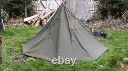 POLISH ARMY NOS MILITARY LAAVU TENT 2 PERSON 2x PONCHO SHELTER TIPI HALF SIZE 2