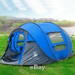 Pop up 3 4 5 6 man tent parasol waterproof tents for camping Kids Adults Beach
