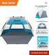 Portable Beach Tent with UPF 50+ UV Protection Easy Setup & Spacious Design