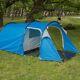Portable Family Tunnel Tent 3-Person/Man Outdoor Waterproof Camping Tent Awning