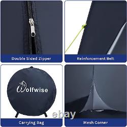 Portable Pop Up Shower Privacy Tent Spacious Dressing Changing Room