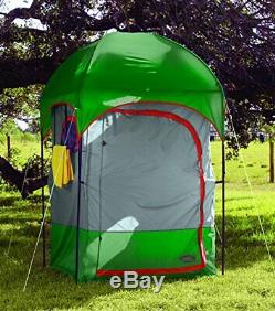 Portable Shower Privacy Shelter Rack Tent Large Camp Outdoor with Carrier