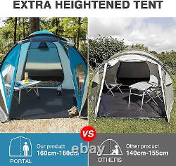 Portal 2/4 Man Camping Tent Family 3-4 Man, man tent with living area