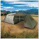 Professional Army Outdoor Camping 2 Men Tent + Storage Space OD Green New