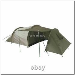 Professional Army Outdoor Camping 4 Men Tent + Storage Space OD Green Large