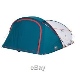 QUECHUA 2 Seconds 3 XL Fresh & Black Pop Up Camping Tent 3 Man FAST SHIPPING