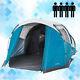 QUECHUA ARPENAZ 4.1 FAMILY FRESH & BLACK CAMPING TENT Hiking Outdoor 4 MAN