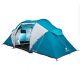 Quecha 4.2 Tent Four Man Two Sleeping Sections Large Living Area. Camping