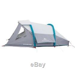 Quechua Air Seconds Inflatable XL Fresh & Black Family Camping Tent 4 Man
