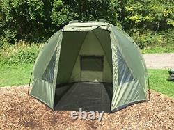 Quest Shelter MK3 Carp Fishing Bivvy Overnight 1 Man Brolly 2 Tent