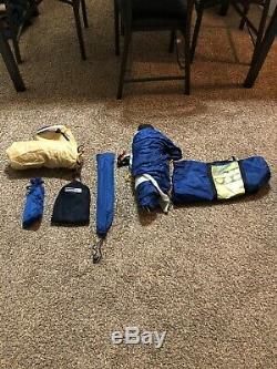 REI Roadster Ultra Light 1 Person Man Tent Camp Backpacking Hike & Footprint