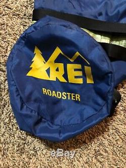REI Roadster Ultra Light 1 Person Man Tent Camp Backpacking Hike & Footprint