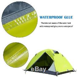 SKYSPER Camping Tent 2 Man Waterproof Dome Tent Outdoor for Hiking Fishing Hu