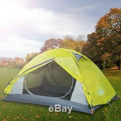 SKYSPER Camping Tent 2 Man Waterproof Dome Tent Outdoor for Hiking Fishing Hu
