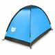 Single Man Tent Backpacking Tent Hiking Camping Sun Shelter Waterproof Heat USA